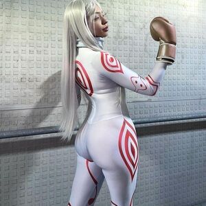 Shiro Deadman Wonderland anime Manga onesie bodysuit eyelashes and wig included!